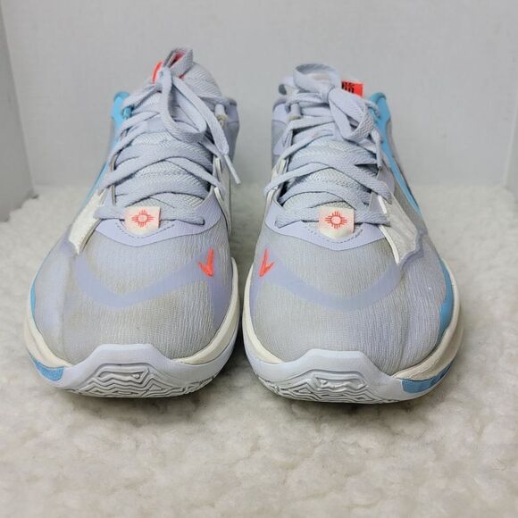 Nike Kyrie Low 5 Mens Sneaker Size 13  Football Grey Blue DJ6012-003 Shoes - Picture 2 of 9